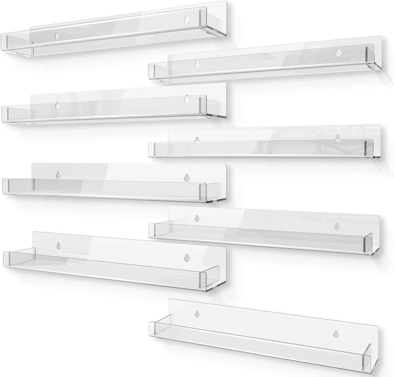 Acrylic Floating Shelves