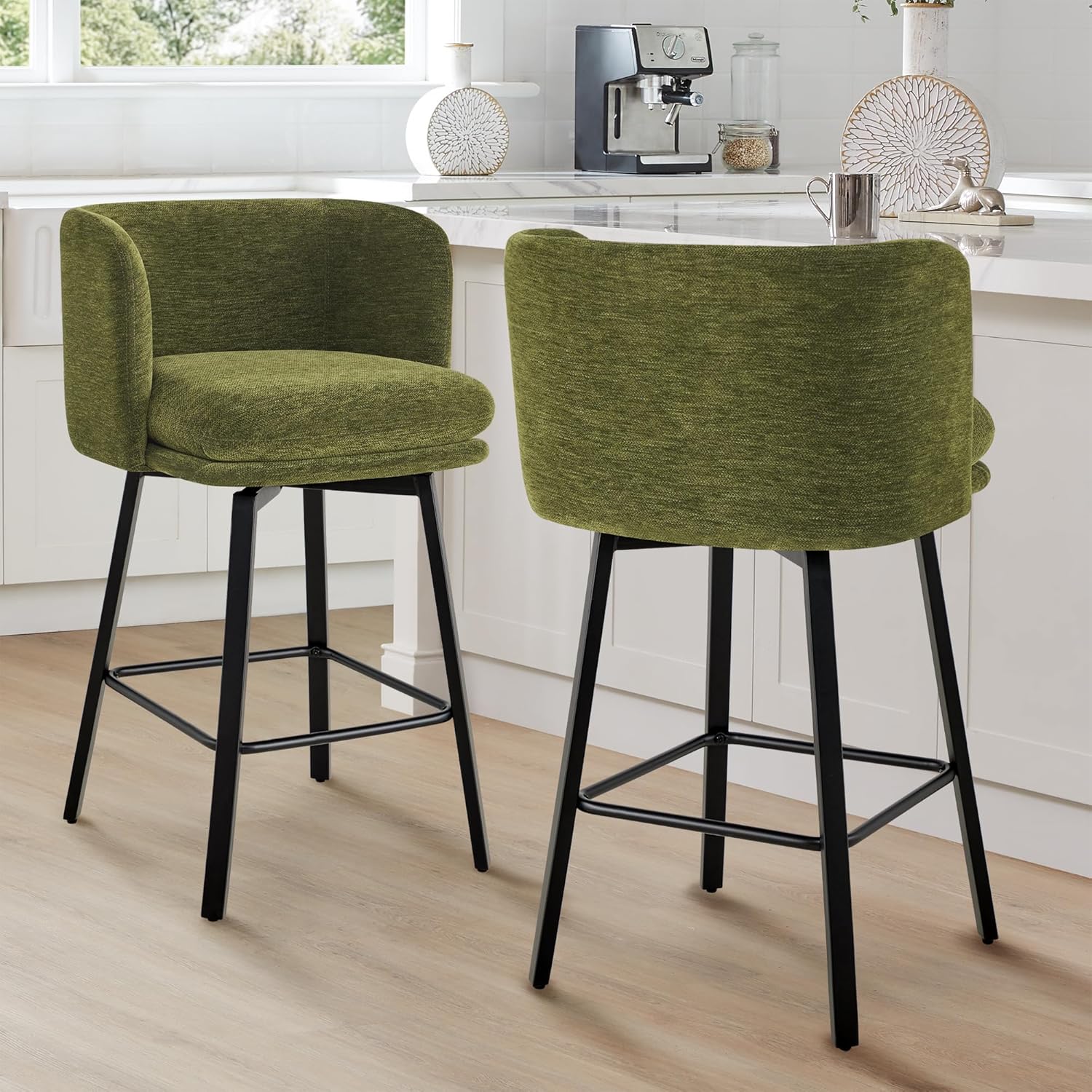 26in Barrel Bar Stools