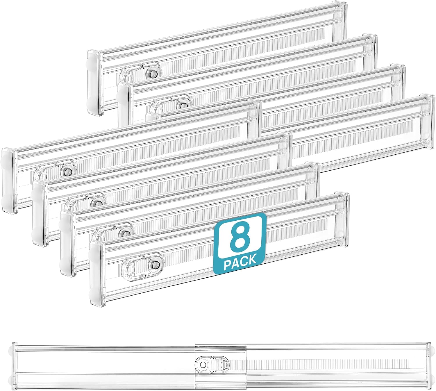 Clear Short Drawer Dividers